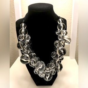 Chic Transparent Beaded Necklace